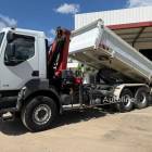 Renault Kerax 410 DXI, Crane HMF 130, remote control